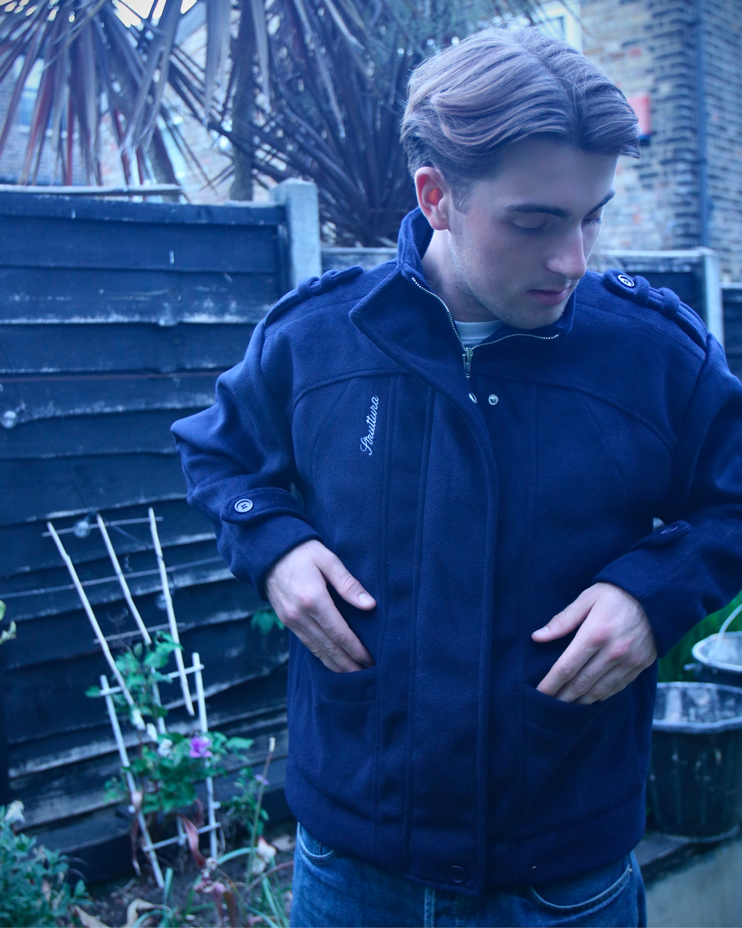 Wool Neck Jacket