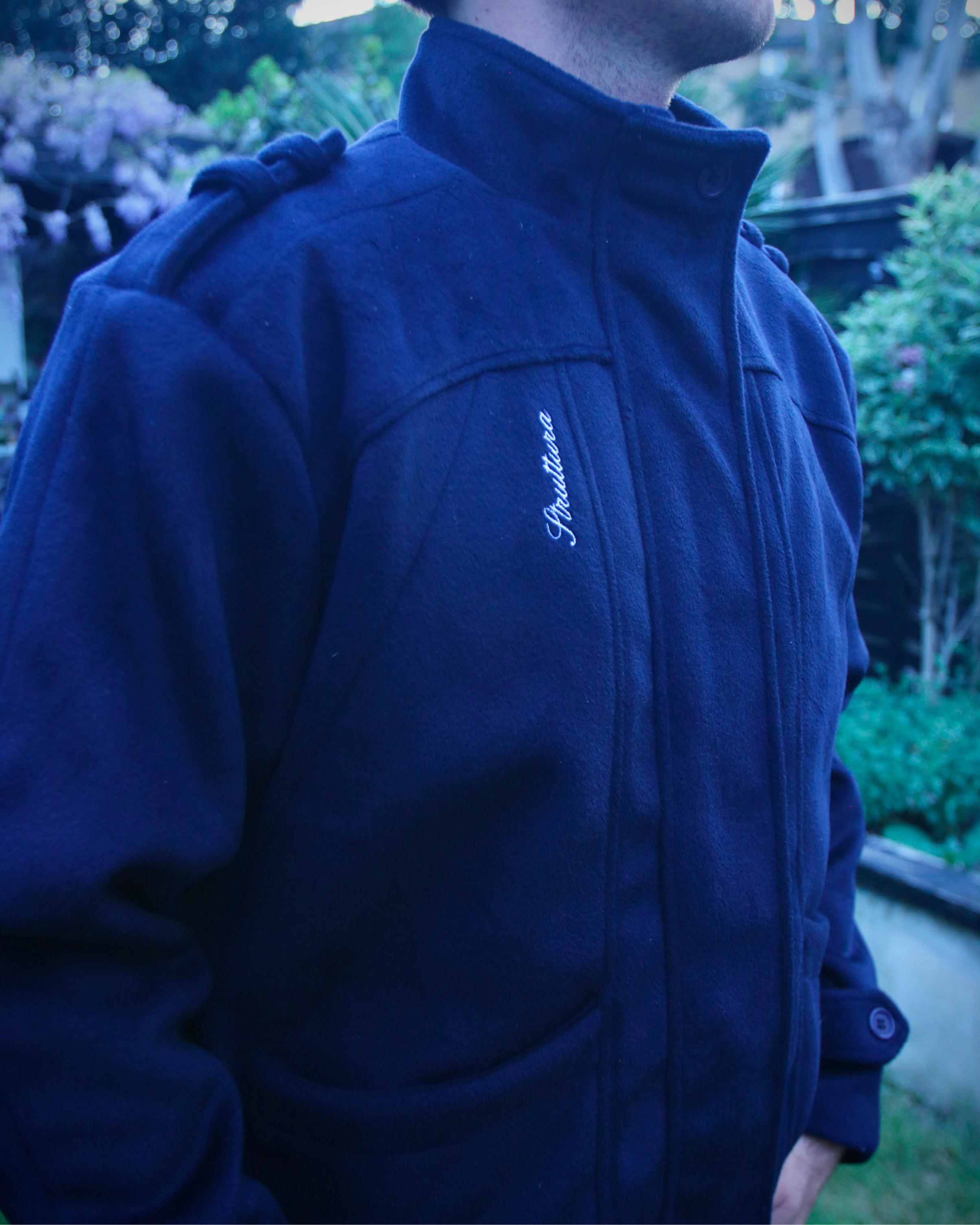 Wool Neck Jacket